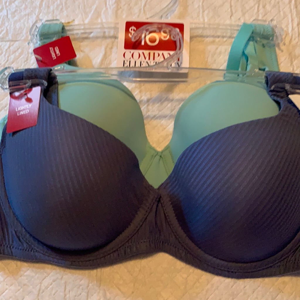 Two Brand New Ellen Tracy Bras